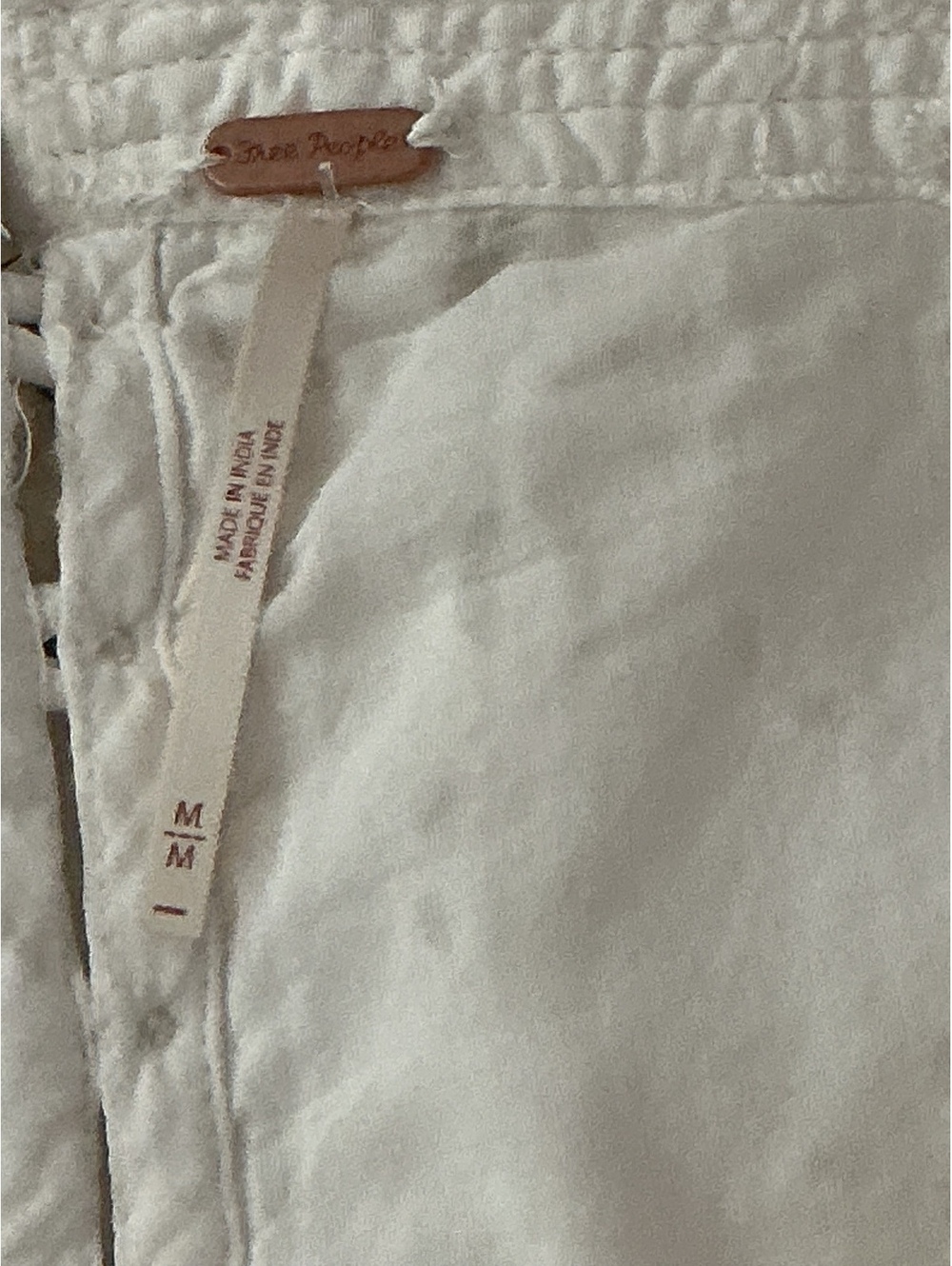Free People White Eyelet “Primavera” Dress, sz M - Picture 8 of 11